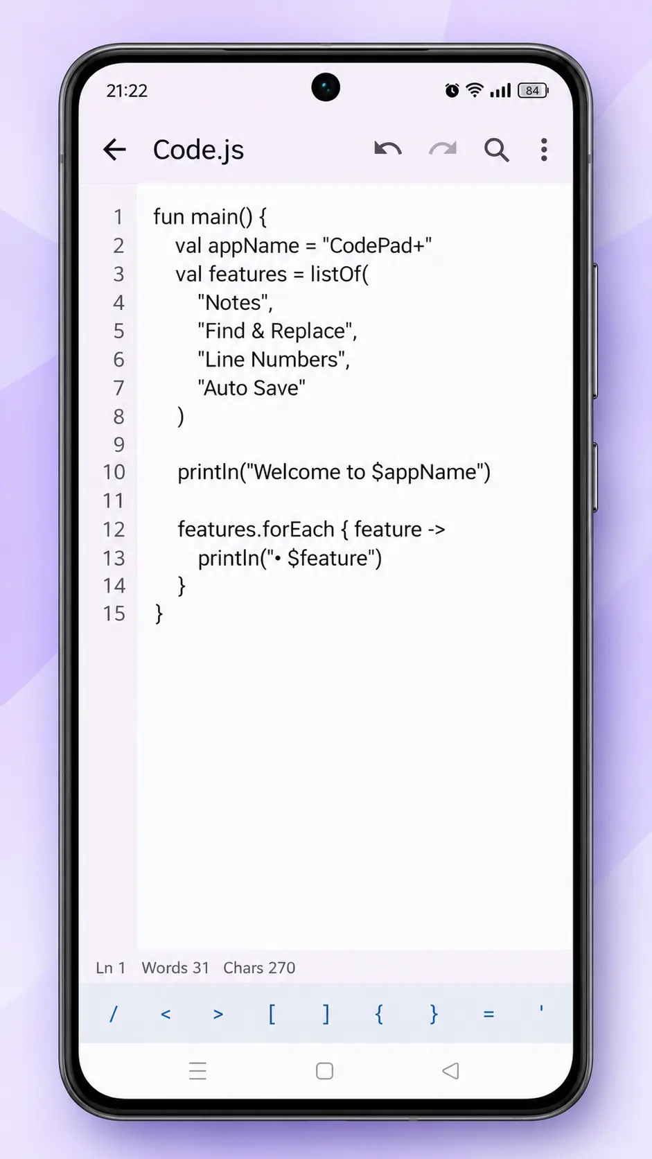 CodePad+ Editor